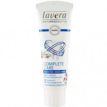 lavera Toothpaste Complete Care Fluoride Free Echinacea & Calcium 5 in 1 Protection Vegan Bio Natural & Innovative Cosmetics Organic Teeth Care 75 ml