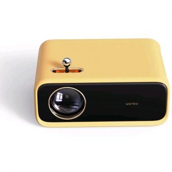 Proyector Wanbo Mini XS01 200 Lúmenes HD HDMI Amarillo