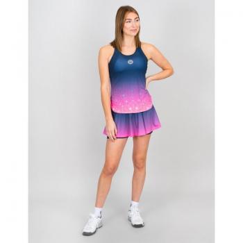 Camiseta Bidi Badu Colortwist Rosa Azul Oscuro