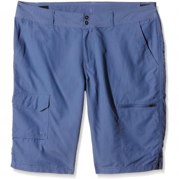 Columbia Pantalones Cortos Tipo Cargo para Mujer, Modelo Silver Ridge, Mujer, Silver Ridge, Bluebell