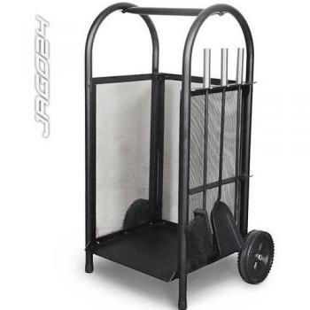 Jago -Carro de leña para chimenea/ Carretilla para herramientas