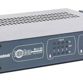 BSS BLU-50 4x4 Signal Processor with BLU Link