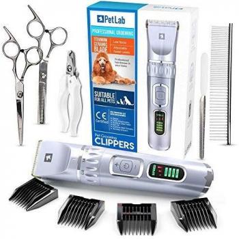 Maquina Cortar Pelo Perros Profesional Cortapelos Perros Esquiladora Perro Corta Pelo para Perro Maquina de Pelar Perros Cortapelo Perro Cortador de Pelo para Perros Gatos Mascotas Dog Clippers