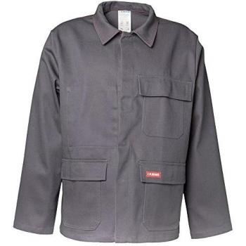 Chaqueta de protección para soldadura talla 56 gris 1 ud