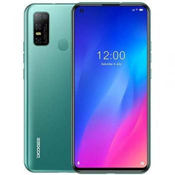 Movil libre doogee n30 4gb ram 128gb rom telefono moviles android 10 655zz hd pantalla perforada dual sim tarjeta sd dedicada 256gb bateria 4500mah camara ai de 16mp gps verde