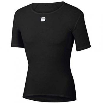 Camiseta Interior Térmica Sportful ThermoDynamic Lite Manga Corta Negra - XS