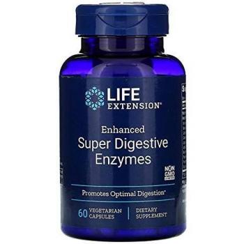 Life Extension Enhanced Super Digestive Enzymes - 60 Vegetarian Capsules