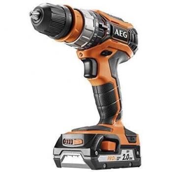 AEG 4935459423 Taladro Atornillador Compacto 18V - 2,0 Ah -PRO LITHIUM 50Nm - bucha destacable 13mm