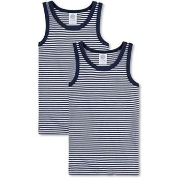 Sanetta - Camiseta interior - Sin mangas - para niño Blau