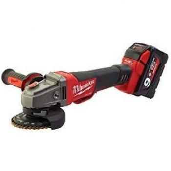 Milwaukee 4933451471 - Amoladora 18v 9,0 ah m18 fuel sin escobillas litio disco 125mm con interruptor hombre muerto, freno