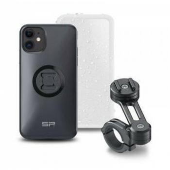 Soporte de teléfono SP Connect Moto Bundle para Samsung Galaxy S20 Plus - Montaje en manillar - Color Negro - Tamaño Único