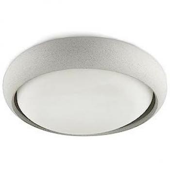 Plafón LED Exterior Anga 295 Blanco IP44 24W 2700K Faro Barcelona