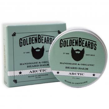 Organic Beard Balm -Arctic- 60ML - 100% Natural -Golden Beards- all our products are 100% Handcrafted & Handmade.