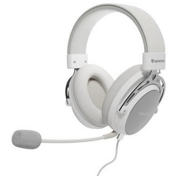 Auriculares Gaming Genesis Toron 301 Alámbrico Diadema Blanco