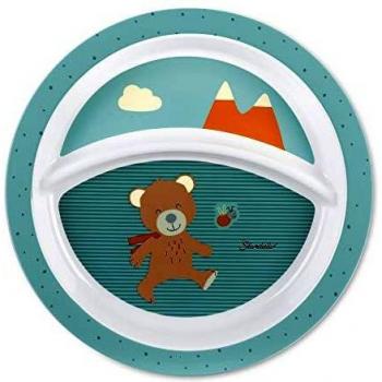 Plato Infantil Ben de Sterntaler, Multicolor, para Bebés a Partir de 6 Meses