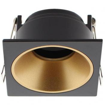 Downlight LEDBOX MOS UGR17 Square 7W Negro/Dorado Blanco Frío