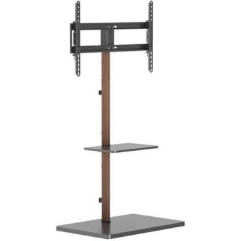 Soporte de pantalla ajustable en altura para televisores de 37'' a 75'', capacidad de carga hasta 35 kg