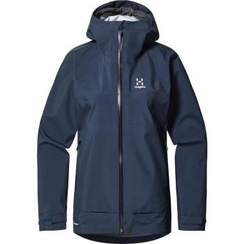 Haglöfs Women's Front Proof Hardshell Jacket - Tarn Blue, Size M