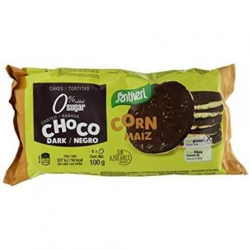 Santiveri Tortitas Maiz Choco Negro 8 Un - 300 g