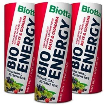 Bebida Energética Bio Biotta con Mate y Guaraná 250 ml