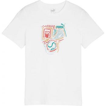 Camiseta Infantil Puma Graphics Year of Blanco