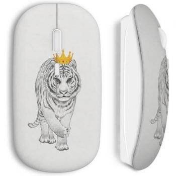 Ratón inalámbrico diseño estilo tigre