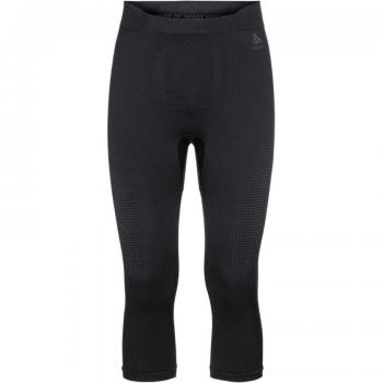 Odlo Men's Warm Eco 3/4 Bottoms - Black