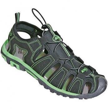 Altus Commodore - Sandalias para Mujer, Color Negro/Verde, Talla 40