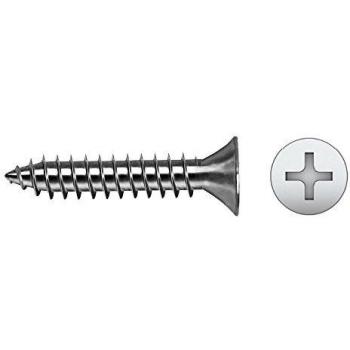 Celo 939167982 - Tornillo Rosca Chapa Din 7982 Cabeza Avellanada Impronta Ph Diámetro 3,9X16 Mm Cincado, 500 Unidades