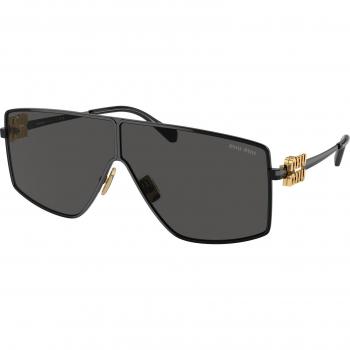 Miu Miu MU 51ZS Col. 1AB5S0 Donna Geometrica Nero Sunglasses, Black, Size: 69 MM