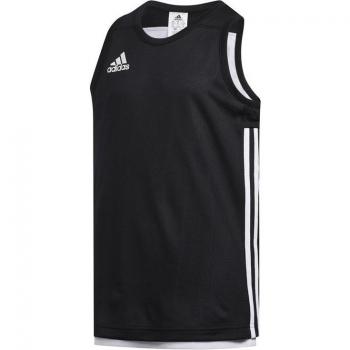 Camiseta de baloncesto Adidas 3G Speed Rev Infantil - Modelo DX6387 - Color Negro