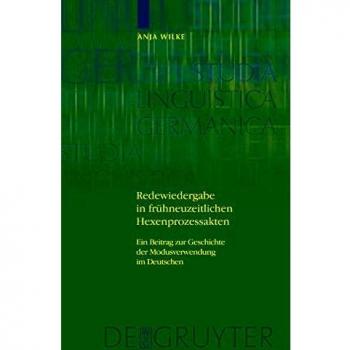 Early Modern Witch Trials Discourse: A Contribution to the History of Modus Usage in German (Hardback)