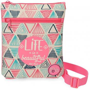 Roll Road Life Bandolera Multicolor 20x24 cms Poliéster