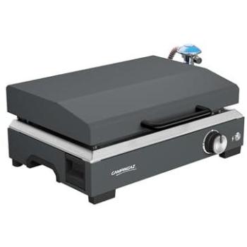 Plancha Gas Campingaz Sigma 1 CV, Parrilla Portátil de Acero Esmaltado, 2.8 kW, Tecnología BlueFlame para Asar