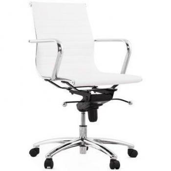 Kokoon Michelin OC00170WH Silla de Oficina Blanca de Metal 68 x 68 x 101 cm