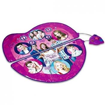 Smoby-27229 Disney Tapiz de Violetta con 2 Modos de Juego, 4 Canciones y 11 Efectos de Sonidos, 47.2 x 35.8 x 7.1