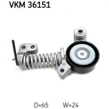 Polea tensora para correa poli V SKF VKM 36151