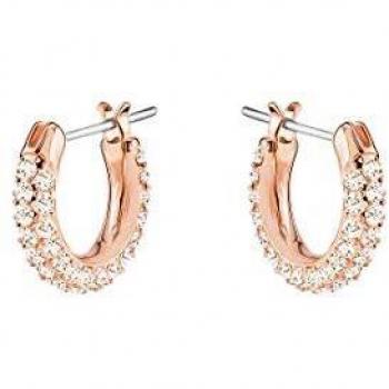 SWAROVSKI Mujer acero inoxidable Pendientes de aro 5446008
