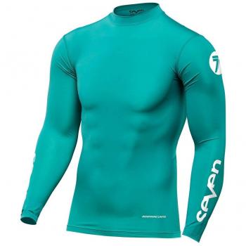 Camiseta De Manga Larga Baselayer Seven Mx 2018 Zero Compression Aqua