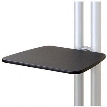 NewStar Plasma Me Shelf - Soporte para TV con estantería, plateado