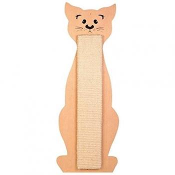 Trixie Tabla Rascadora Forma Gato 21X58 Cm Beige