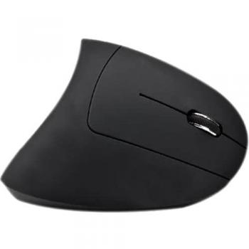 Ratón Ergonómico Inalámbrico SAMAR SS-618DW/N - 1600 DPI - Para Diestros - 6 Botones - Negro