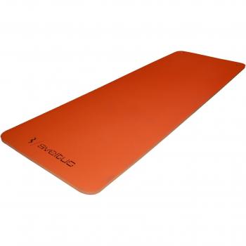 Sveltus - Colchoneta máximo confort con ojales, color naranja/negro