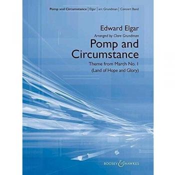 Pomp and circumstance theme in b-flat -partition+parties separees