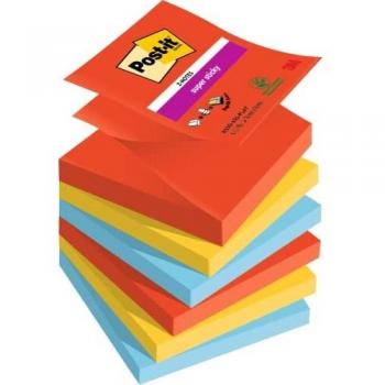 Bloc de Notas adhesivas Post-it® Super Sticky 76 x 76 mm