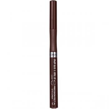 L'Oreal Paris Infaillible Grip 27H Precision Felt Eyeliner Pen - 02 Brown, 1 ml, Longwear, 0.4mm tip