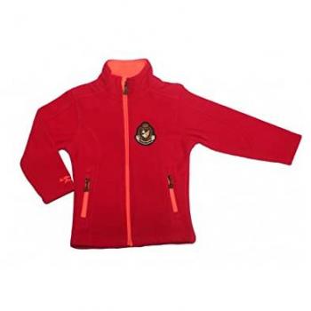 Peak Mountain Girls' Fleece Jacket with Zipper Fasak
