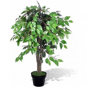 Ãrbol/ Planta de ficus artificial en maceta, 90 cm