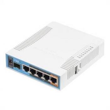 MikroTik RB962UiGS-5HacT2HnT hAP AC 802.11b/g/n 5GHz Dual Band Wireless Access Point