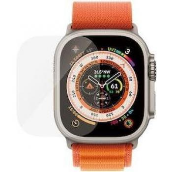 Protector de Pantalla PanzerGlass Ultra-Wide Fit para Apple Watch Ultra 49mm - Fólia Platina, alta resistencia y ajuste perfecto